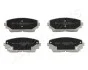 Гальмівні колодки, дискове гальмо (набір) JAPANPARTS PA-K23AF (фото 1)