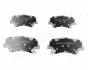 JAPANPARTS KIA Колодки тормозные передние Ceed 13-, Carens 1,7CRDi 13- PA-K24AF