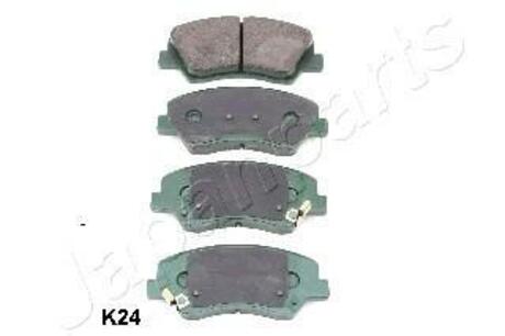 KIA Колодки тормозные передние Ceed 13-, Carens 1,7CRDi 13- JAPANPARTS PA-K24AF (фото 1)