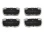 Гальмівні колодки, дискове гальмо (набір) JAPANPARTS PA-L02AF (фото 1)