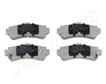 Гальмівні колодки, дискове гальмо (набір) JAPANPARTS PP-196AF (фото 1)