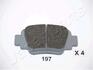 JAPANPARTS NISSAN Тормозные колодки задние Micra K11 92- PP-197AF