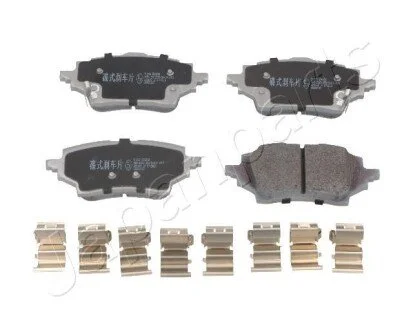 Brake Pad Set, disc brake JAPANPARTS PP263AF