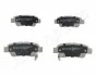 HONDA Тормозные колодки дисковые задн.CR-V 07- JAPANPARTS PP-400AF (фото 1)