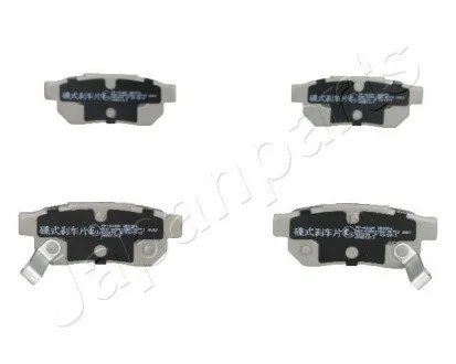 HONDA Колодки тормозные задние Civic 1,5/1,6 90- JAPANPARTS PP-404AF