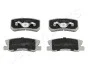 JAPANPARTS MITSUBISHI Тормозные колодки задн. Pajero 2.5TD,3.2TDI,3.5I 00.0 PP-505AF