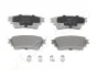 Brake Pad Set, disc brake JAPANPARTS PP515AF (фото 1)