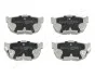 Гальмівні колодки, дискове гальмо (набір) JAPANPARTS PP595AF (фото 1)