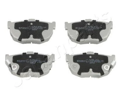 Гальмівні колодки, дискове гальмо (набір) JAPANPARTS PP595AF
