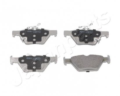 Колодки гальмівні (задні) Subaru Impreza/Outback/Legacy 14- (Akebono) Q+ JAPANPARTS PP706AF