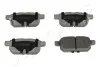 JAPANPARTS SUZUKI Тормозн.колодки задн.Swift IV 10-,SX4 S-Cross 13- PP-801AF