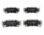 HYUNDAI Тормозные колодки задн.Santa Fe 06,- Rodius JAPANPARTS PP-H08AF (фото 1)