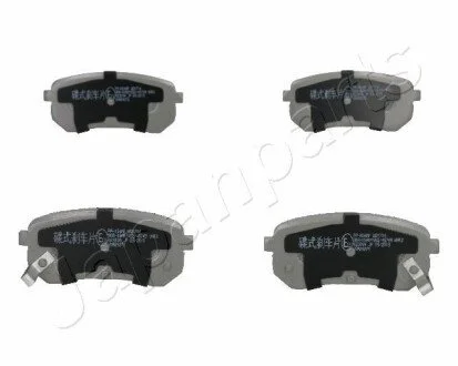 HYUNDAI Тормозные колодки задн.i10 08-,Kia Picanto 04- JAPANPARTS PP-K04AF