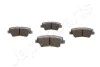 JAPANPARTS KIA Тормозные колодки задн.Carens,Ceed,Soul,Hyundai i10,20,30,40,Tucson PP-K06AF
