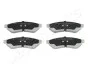 CHEVROLET Колодки тормозные задн.Evanda,Epica 05- JAPANPARTS PP-W01AF (фото 1)