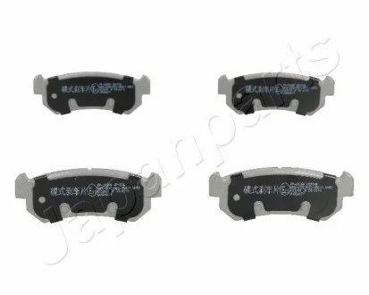 Гальмівні колодки, дискове гальмо (набір) JAPANPARTS PP-W02AF