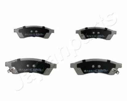 Гальмівні колодки, дискове гальмо (набір) JAPANPARTS PP-W03AF