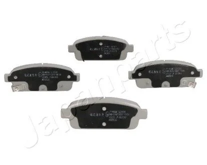 Гальмівні колодки, дискове гальмо (набір) JAPANPARTS PP-W05AF