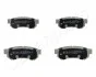 JAPANPARTS CHEVROLET Тормозные колодки задн.Lacetti,Daewoo Nubira PP-W07AF