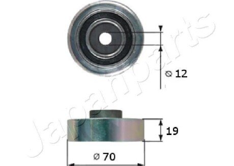 ROLKA PASKA WIELOROWK. SUZUKI JAPANPARTS RP815 (фото 1)