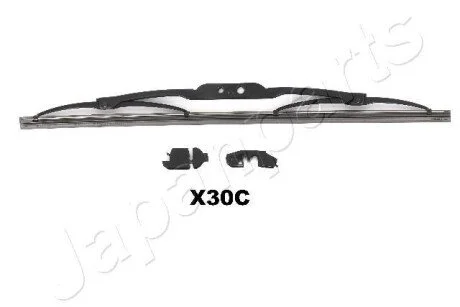 Щетка стеклоочистителя 1х300 (крючек) FORD Fusion -12, MITSUBISHI Colt -12, NISSAN Micra -10 JAPANPARTS SS-X30C