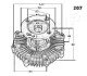 Віскомуфта вентилятора охолодження JAPANPARTS VC207 (фото 3)