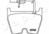 Колодки гальмівні (передні) Audi A4/A5/A6/VW Phaeton 02-17 (Brembo) (з датчиком) (95.5x74.4x16.3) JAPKO 500922 (фото 2)