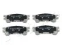 Колодки гальмівні передні Mazda MX-6, 626, 323F, Premacy 1.6-2.0 (91-05)/Ford USA Probe II 2.0, 2.5 (92-98) (50399) JAPKO 50399