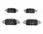 Колодки гальмівні передні Chevrolet Aveo 1.2-1.6 (T300) (11-) (50W15) JAPKO 50W15