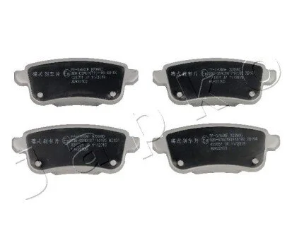 Колодки гальмівні задні Renault Clio V (19-), Megane III (08-), Megane IV (15-), Talisman (15-) JAPKO 510704