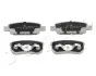Колодки тормозные дисковые Mitsubishi Lancer 1.6 (03-08),Mitsubishi Lancer 2.0 (03-07) (51508) JAPKO