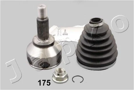 ШРКШ зовн. (26/27z D56.5 L157.5mm) Trafic II/VivaroA/PRIMASTAR (X83) 2.0i/1.9dCi 01- без ABS JAPKO 62175