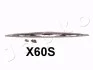 Щетка стеклоочистителя L=600мм со спойлером Kia/Hyundai/Ford/Citroen/Honda/MB/PSA (SJX60S) JAPKO