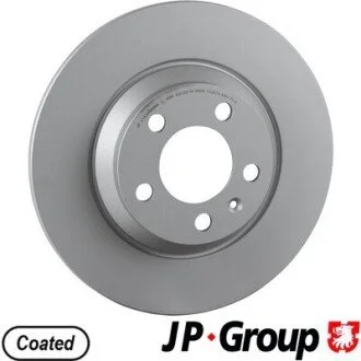 Гальмівний диск задн. AUDI/VOLKSWAGEN (272x10mm) JP GROUP 1163208800 (фото 1)
