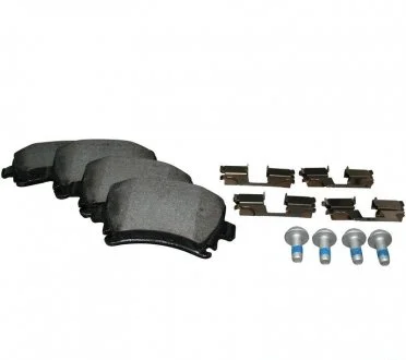 Гальмівні колодки задні Caddy III/Golf V/Audi A4 03- JP GROUP 1163705410
