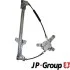 Механізм склопідйомника перед. 100/A6 -97 Прав. (без електромотора) JP GROUP 1188102080 (фото 1)