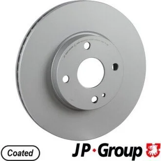 Гальмівний диск перед. MAZDA 2/MX-5 IV (ND__) 14- JP GROUP 3863102500