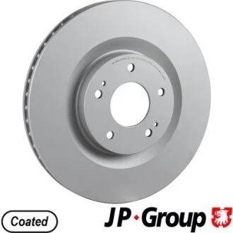Гальмівний диск перед. ECLIPSE CROSS/OUTLANDER III 12- JP GROUP 3963102300