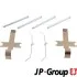 JP GROUP  TOYOTA К-т установочный пер. торм. колодок HILUX VII 2.5 D-4D 4WD 07-15, LAND CRUISER 80 4.2 TD 90-97, LAND CRUISER 90 3.4 i 24V 96-02 4864004310