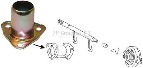 Напрямна JP GROUP 8130300100