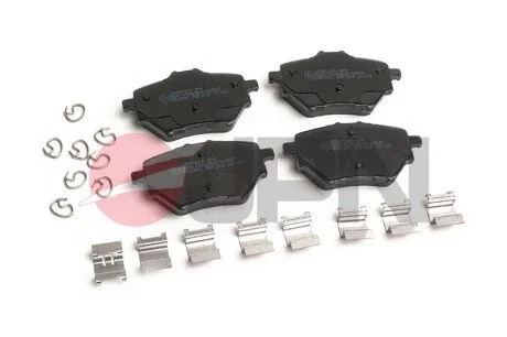 KLOCKI HAMULC. CITROEN C4 PICASSO II 13- TYŁ JPN 20H9103JPN