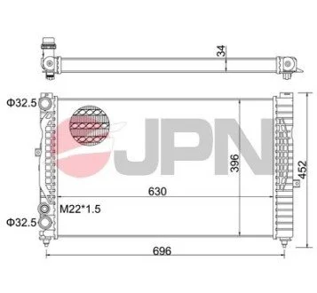 Автозапчасть JPN 60C9001JPN