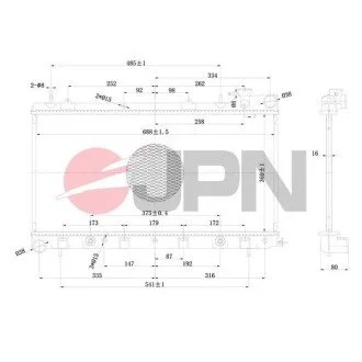 Автозапчасть JPN 60C9050JPN