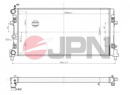 Автозапчасть JPN 60C9064JPN