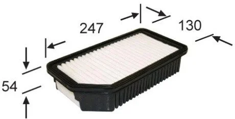 Фильтр воздушный двигателя JS ASAKASHI A9319
