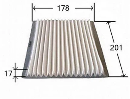 Фільтр салону JS ASAKASHI AC302J