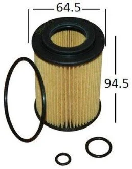 Элемент фильтрующий фильтра масла JS ASAKASHI OE0080