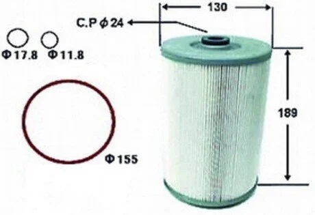 Фильтр масла JS ASAKASHI OE581J