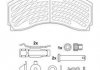 Гальмівні колодки, дискове гальмо (набір) 2924605390