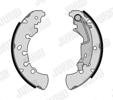 Щеки торм. Citroen Nemo, OPEL Corsa D 06 - Jurid 362654J